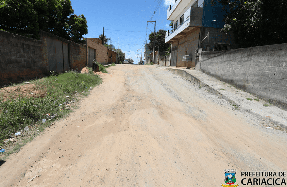 Cariacica: ruas de Bela Vista e Santa Paula receberão obras de drenagem e pavimentação