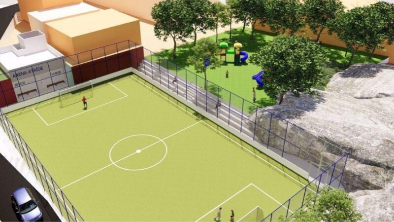 Bairro ​Ataíde em Vila Velha ganhará arena de esporte e lazer