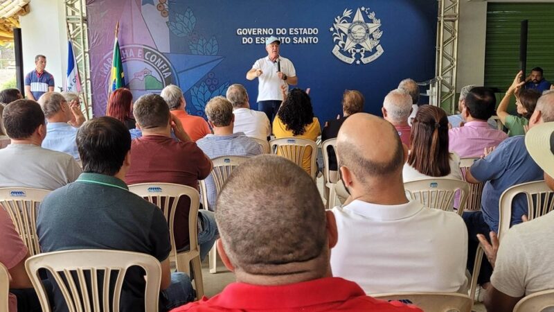 Governador Renato Casagrande autoriza obras de restauração da estrada da Rota do Carmo