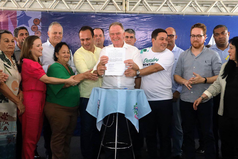 Governador do Estado Renato Casagrande anuncia repasses e novos investimentos em Montanha