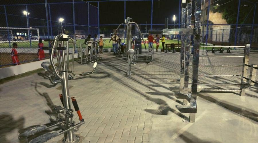 ​Academia popular em Vila Velha completa complexo de lazer no Normilhão