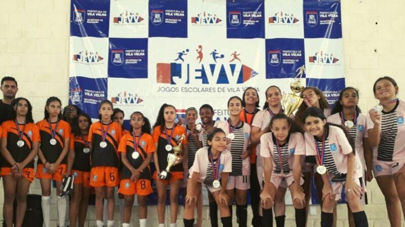 Definidas escolas que vão representar Vila Velha nos Jogos Escolares Estaduais de futsal