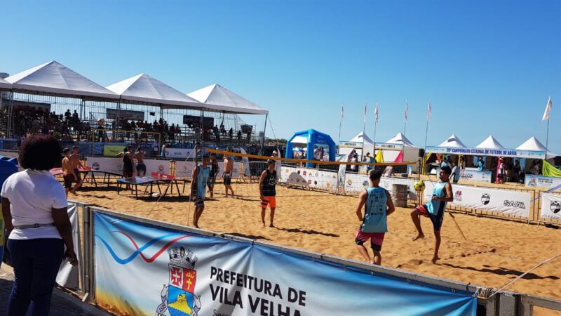 ​Disputa de futevôlei reúne 132 atletas de todo o país em Vila Velha