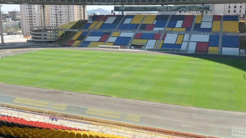 Estádio Estadual Kleber Andrade recebe confronto entre Rio Branco e Serra neste sábado (14)