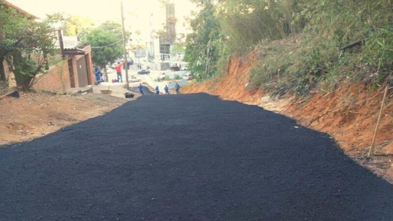 “Alameda da Saúde” recebe pavimentação e meio-fio no Município de Vila Velha
