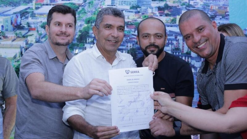Serra: ruas do bairro Palmeiras receberão obras de drenagem e pavimentação