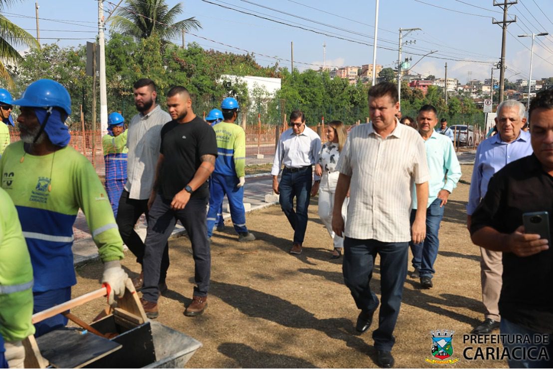 Prefeitura dá início ás obras da Orla de Cariacica