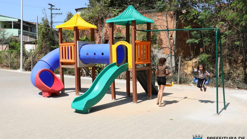Parques de Santa Bárbara e São Conrado ganham novos brinquedos