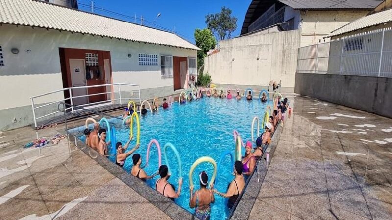 Prefeitura oferece hidroginástica aos moradores da Serra