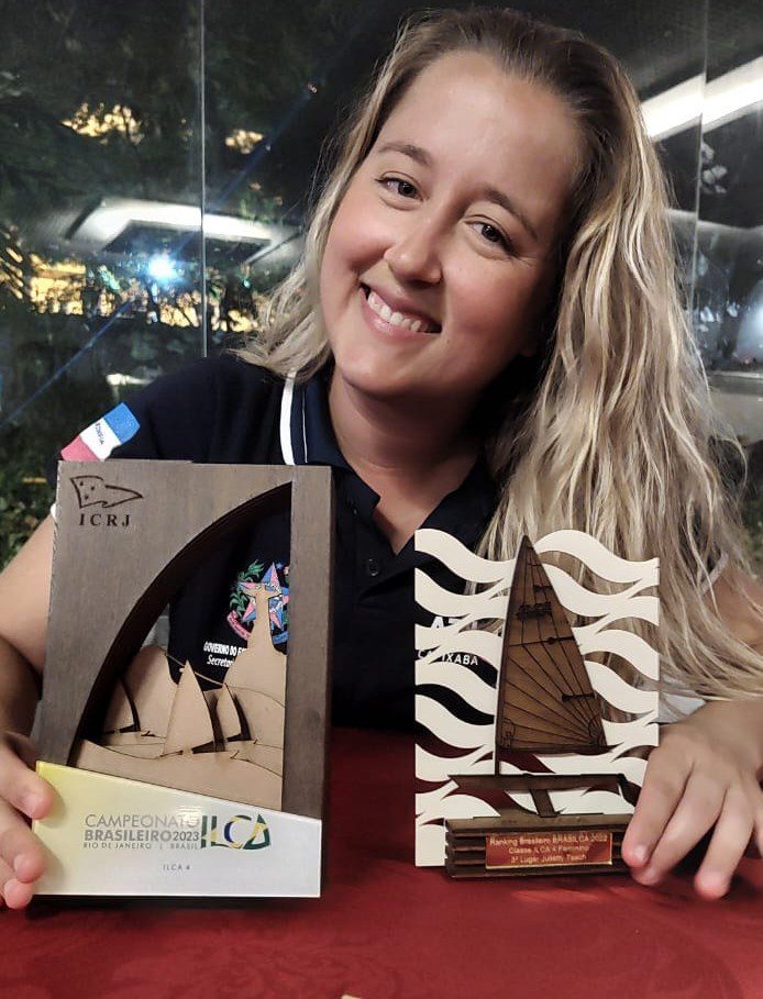 Contemplada pelo Bolsa Atleta, Juliétty Tesch conquista Campeonato Brasileiro de Vela