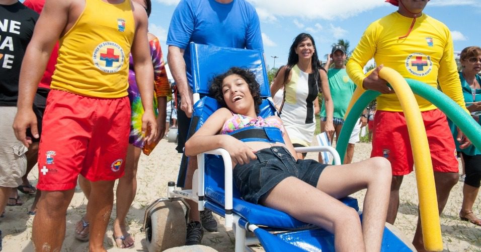 Projeto Praia Acessível em Vitória será realizado até este domingo (26)