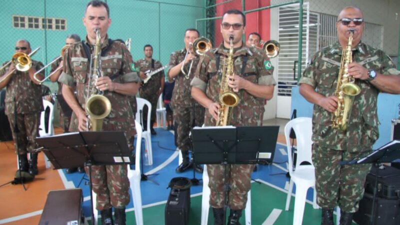 Banda do 38º BI se apresenta em escola de Cariacica na próxima segunda (20)