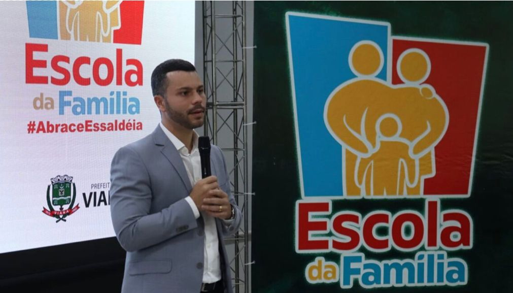 Prefeito Wanderson Bueno lança programa inovador que trará mais segurança às unidades de ensino de Viana