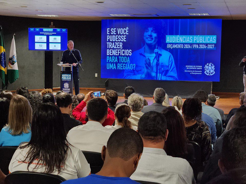 Governador participa de Audiência Pública do Orçamento 2024 e PPA 2024-2027