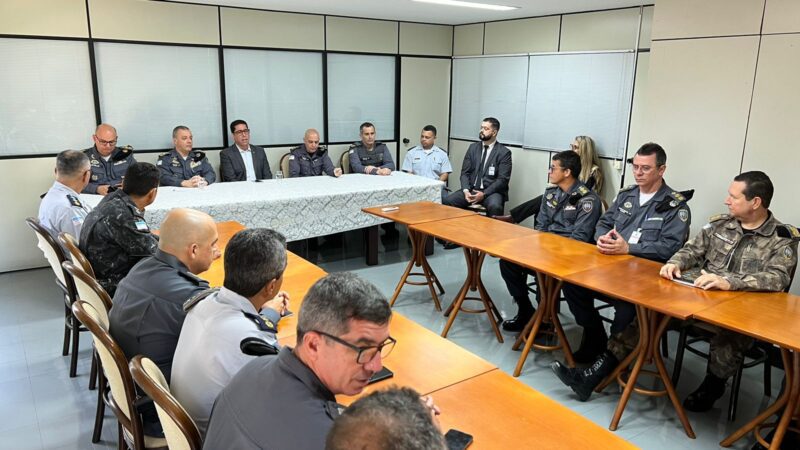 Presidente da Ales se reúne com Comando da PM