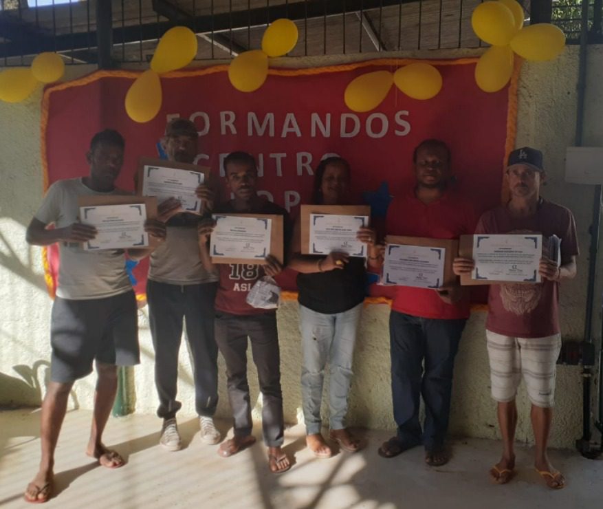Programa de Assistência Social de Cariacica forma pessoas em situação de rua em cursos profissionalizantes