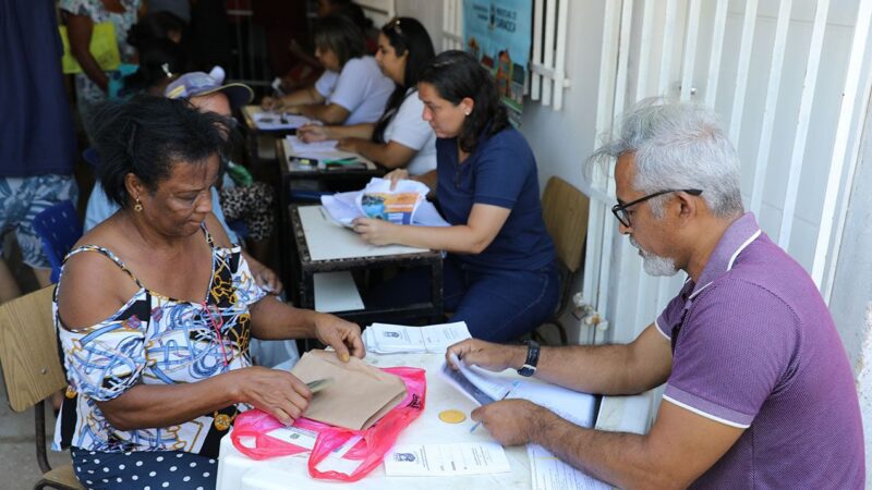 Secretaria de Habitação de Cariacica realiza o cadastramento de 950 famílias em Jardim Botânico para regularização fundiária