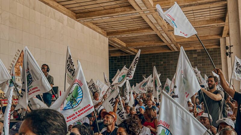Atos públicos na capital mineira alertam sobre impactos das barragens e pedem justiça para vítimas de MG e ES