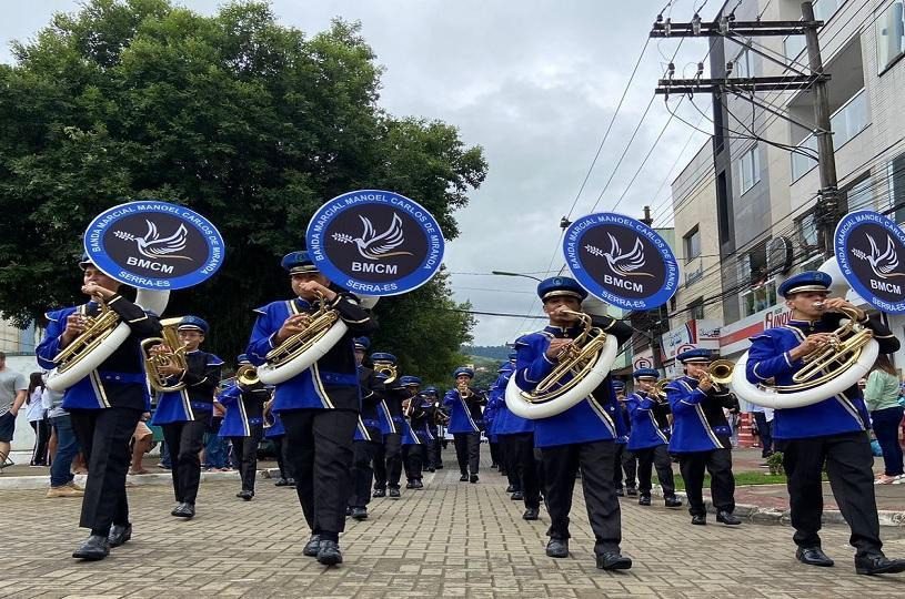 Serra comemora 467 anos com desfile cívico-escolar nesta sexta-feira (8)