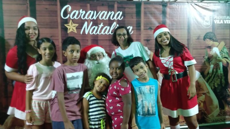 Caravana Natalina de Papai Noel visita 26 comunidades em Vila Velha