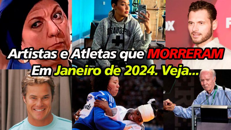 Tragédia Artística: O Adeus aos Gigantes da Música e do Cinema em Janeiro de 2024 Confira os nomes…