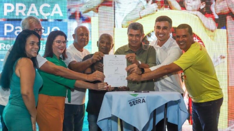 Parque Residencial Tubarão recebe investimentos em revitalização de praça e regularização fundiária