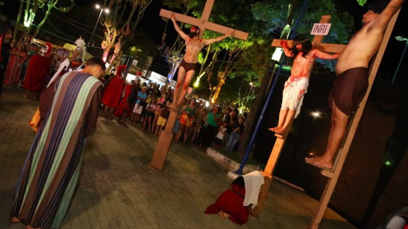 Auto da Paixão de Cristo comove público em Cariacica-Sede e Vale Esperança