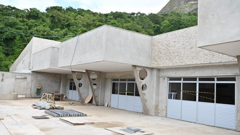 Construção do novo Cmei em tempo integral de Tabuazeiro atinge 75% de conclusão