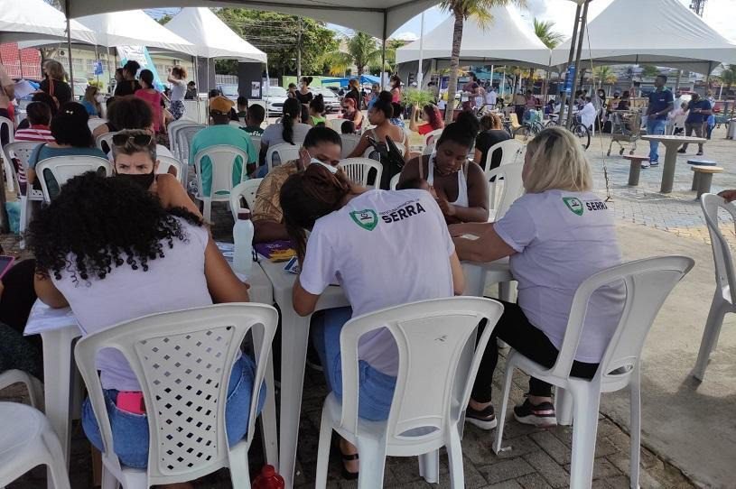 Conta Comigo oferece serviços para mulheres no bairro Jardim Bela Vista na Serra