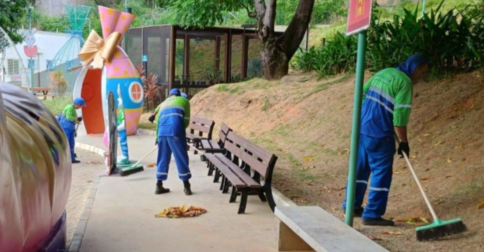 A importância de manter a cidade limpa e bem cuidada também aos domingos