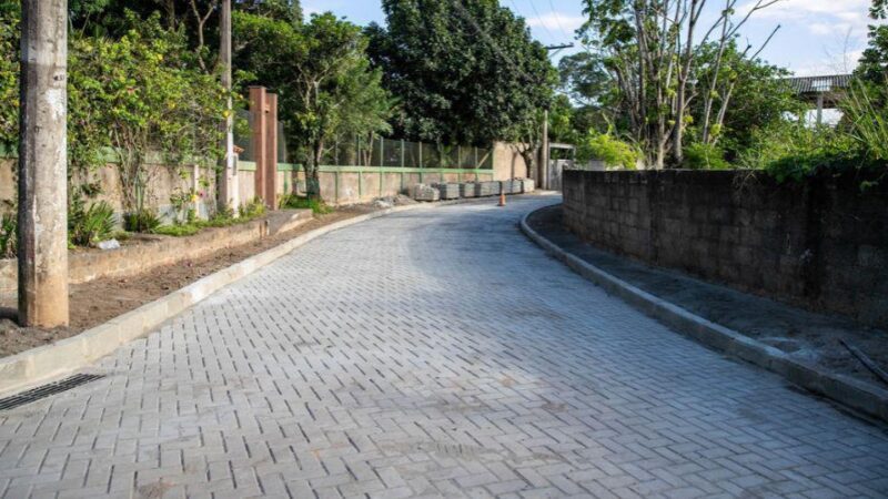 Rua no Morro da Lagoa será inaugurada neste sábado (9)