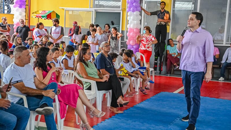 Nova EMEF Regina Maria Silva é inaugurada por Pazolini