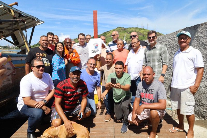 Prefeitura de Vitória celebra entrega do novo atracadouro da Praia do Suá