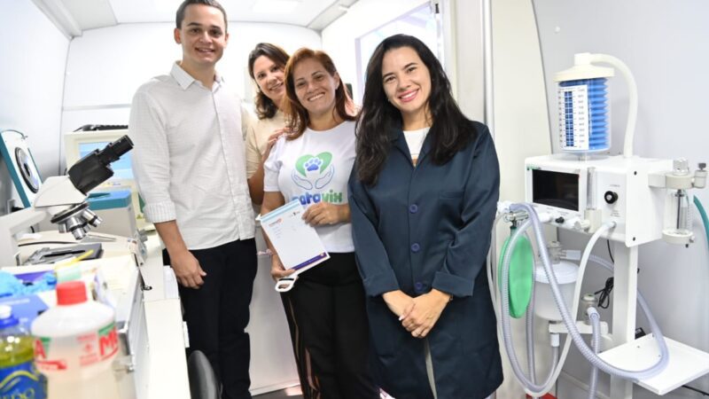 Mobilidade na Saúde Animal: Pazolini apresenta consultório veterinário itinerante na Grande São Pedro