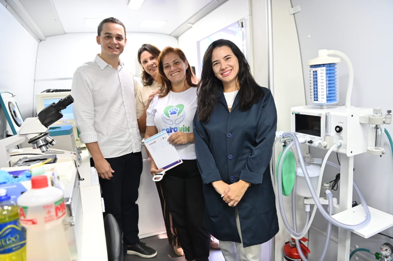 Mobilidade na Saúde Animal: Pazolini apresenta consultório veterinário itinerante na Grande São Pedro