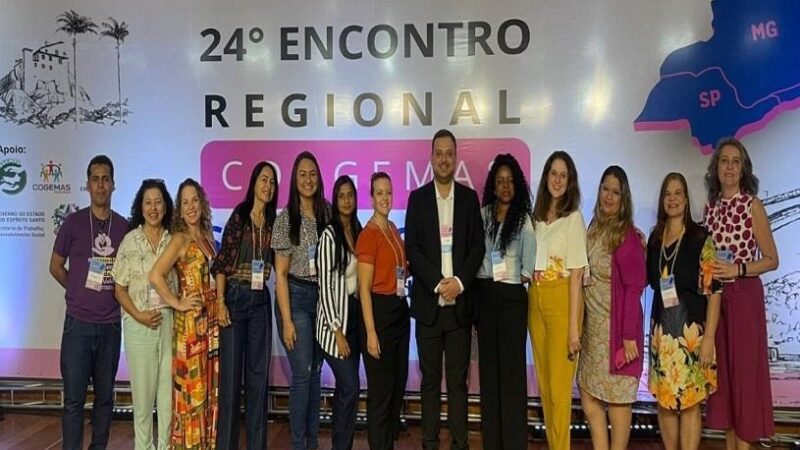 Equipe da Semas marca presença no 24º Encontro Regional do Congemas Sudeste