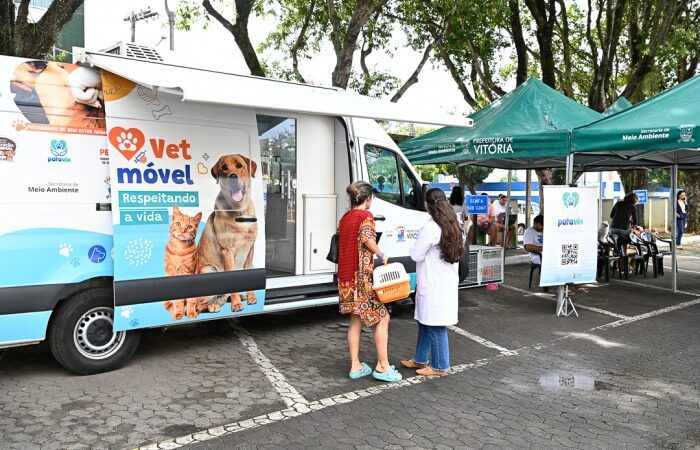 Vetmóvel prestará serviços para pets em Jardim Camburi e Atlântica Ville nesta quarta-feira