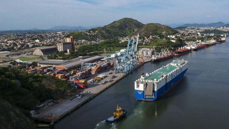 Complexo portuário de Vila Velha ganha maior capacidade operacional