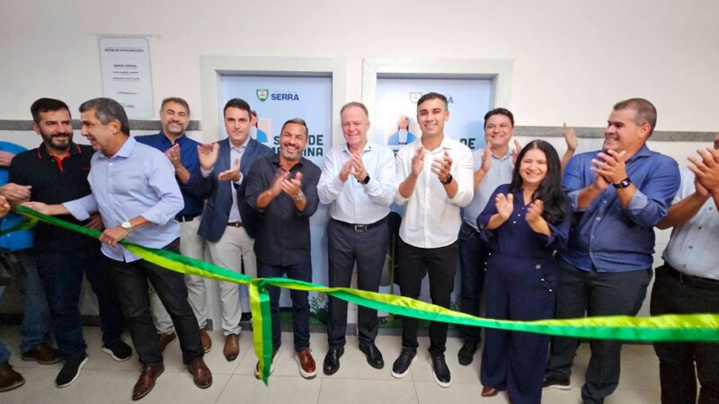 Governador Renato Casagrande inaugura sala de teleconsulta na Serra para ampliar acesso a especialistas