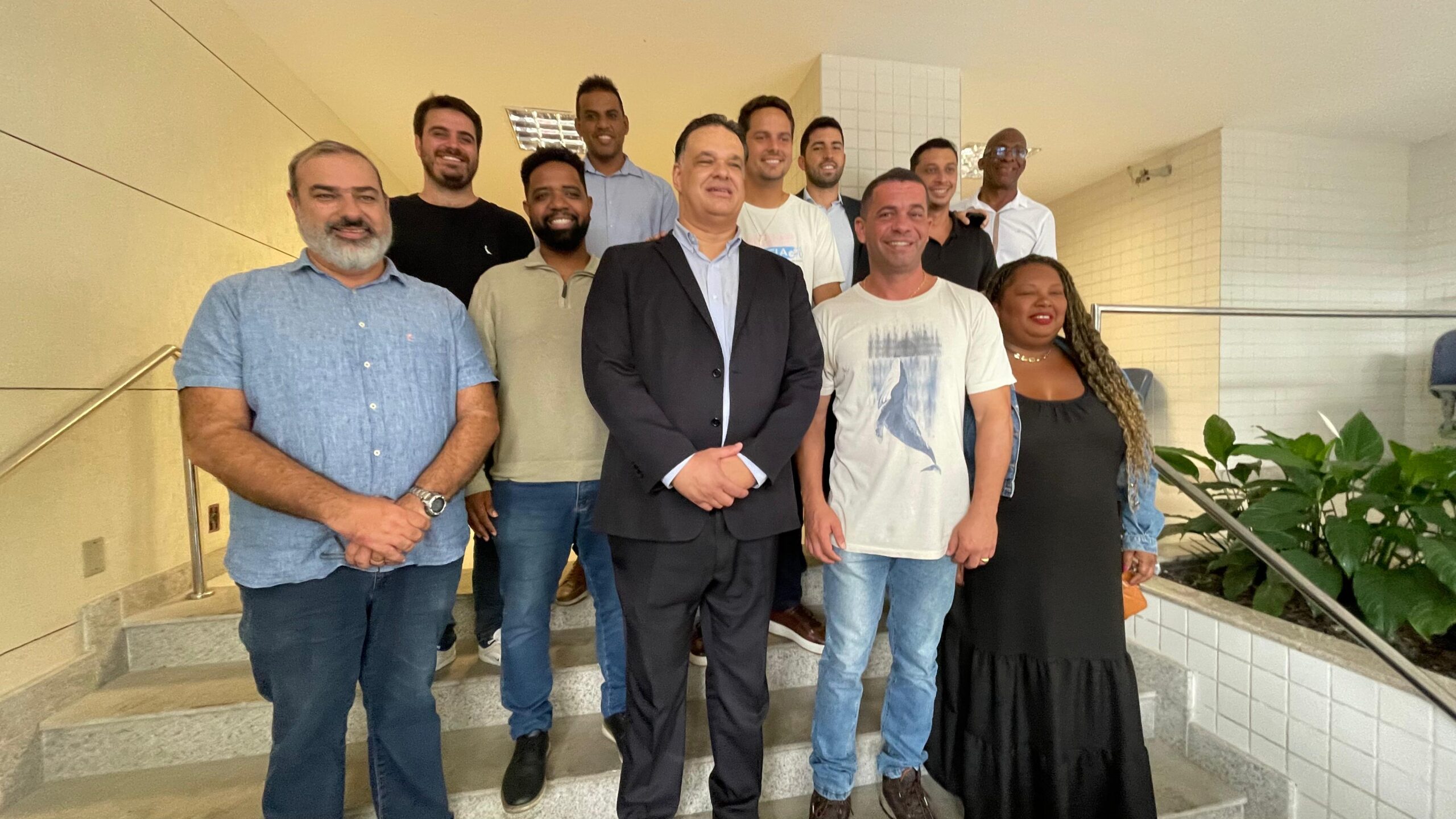 Vereadores realizam visita técnica ao edifício Castelo Branco, no centro de Vitória