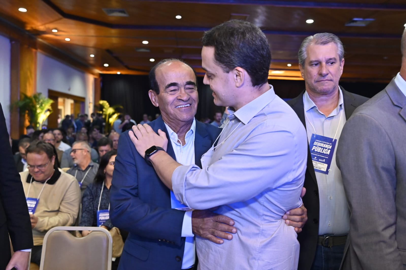 Pazolini participa de Congresso de Segurança Pública no Centro de Convenções