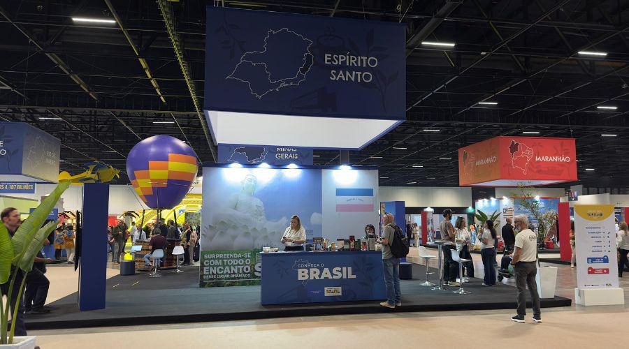 Belezas de Vila Velha são destaque no Salão do Turismo em São Paulo