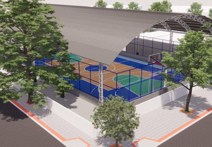 Obras da nova quadra esportiva de Vila Nova começam nesta terça-feira