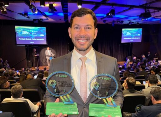 Arnaldinho recebe dois prêmios do Tesouro Nacional e ganha destaque no Brasil