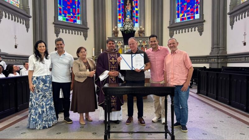 Governo do Estado firma termo de fomento para restauração da Catedral Metropolitana de Vitória