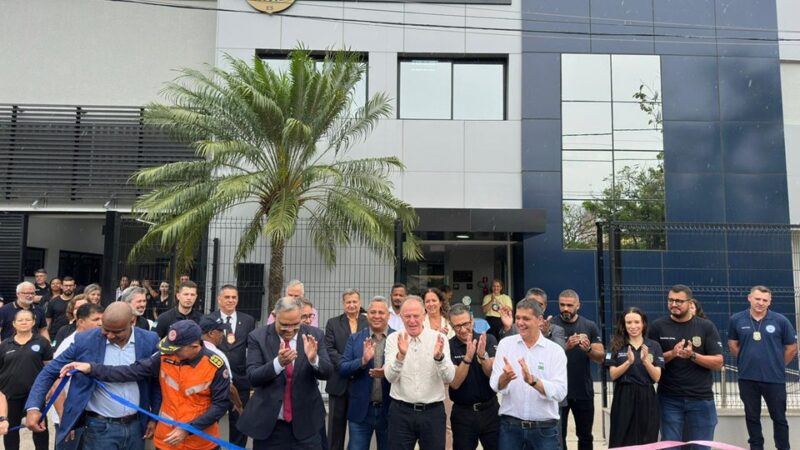 Vitória ganha nova sede da 1ª Delegacia Regional após inauguração estadual