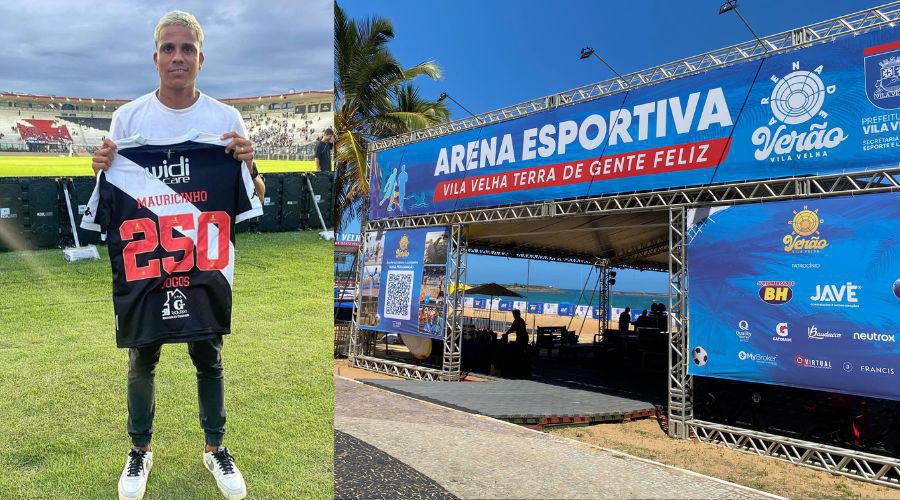 Seleção de Vila Velha encara o Vasco da Gama no beach soccer neste sábado