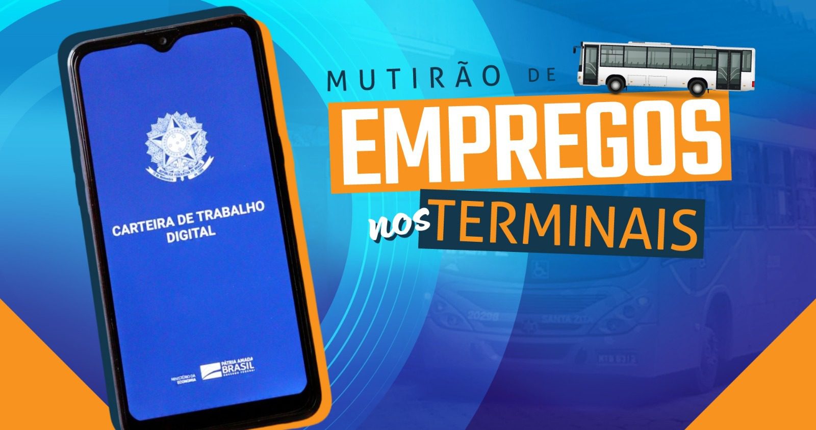 Terminal de Campo Grande recebe mutirão com mais de 1,5 mil vagas de emprego