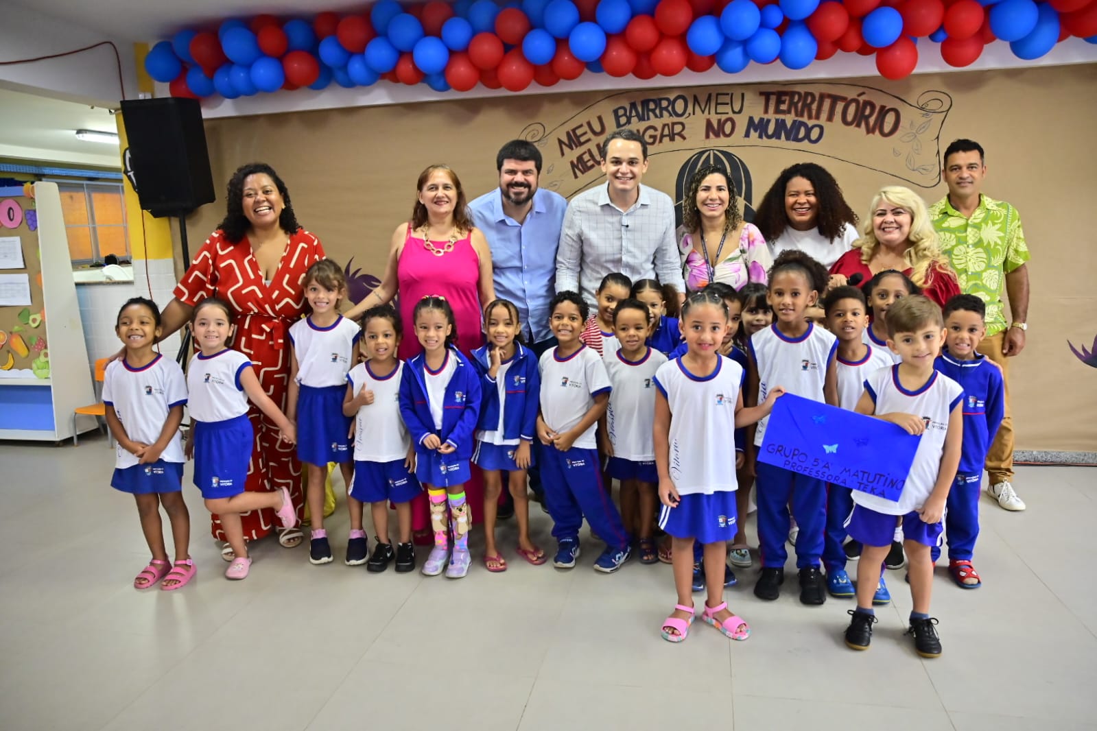 Comunidade recebe CMEI Eldina Braga revitalizado por Pazolini