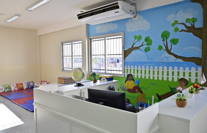 Educação em Vitória avança com reforma e climatização da Emef Octacílio Lomba, em Maruípe